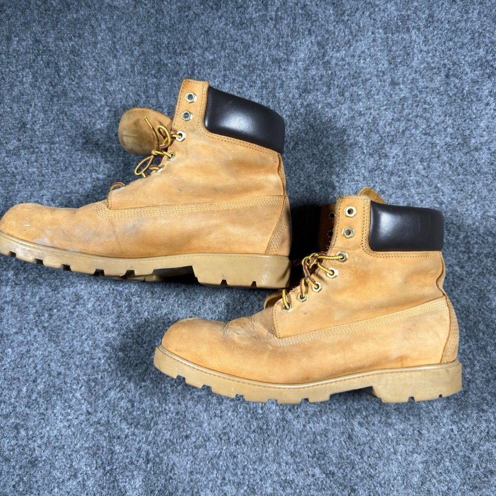 Timberland Premium 6 Inch Waterproof Boots Mens Wheat Nubuck Leather